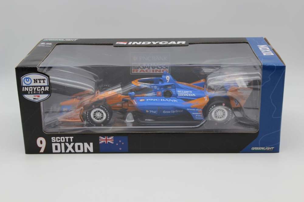 #9 SCOTT DIXON/CHIP GANASSI RACING 2022 PNC GROW UP GREAT (ROAD COURSE CONFIGURATION) 1:18 INDY CAR DIECAST - Greenlight