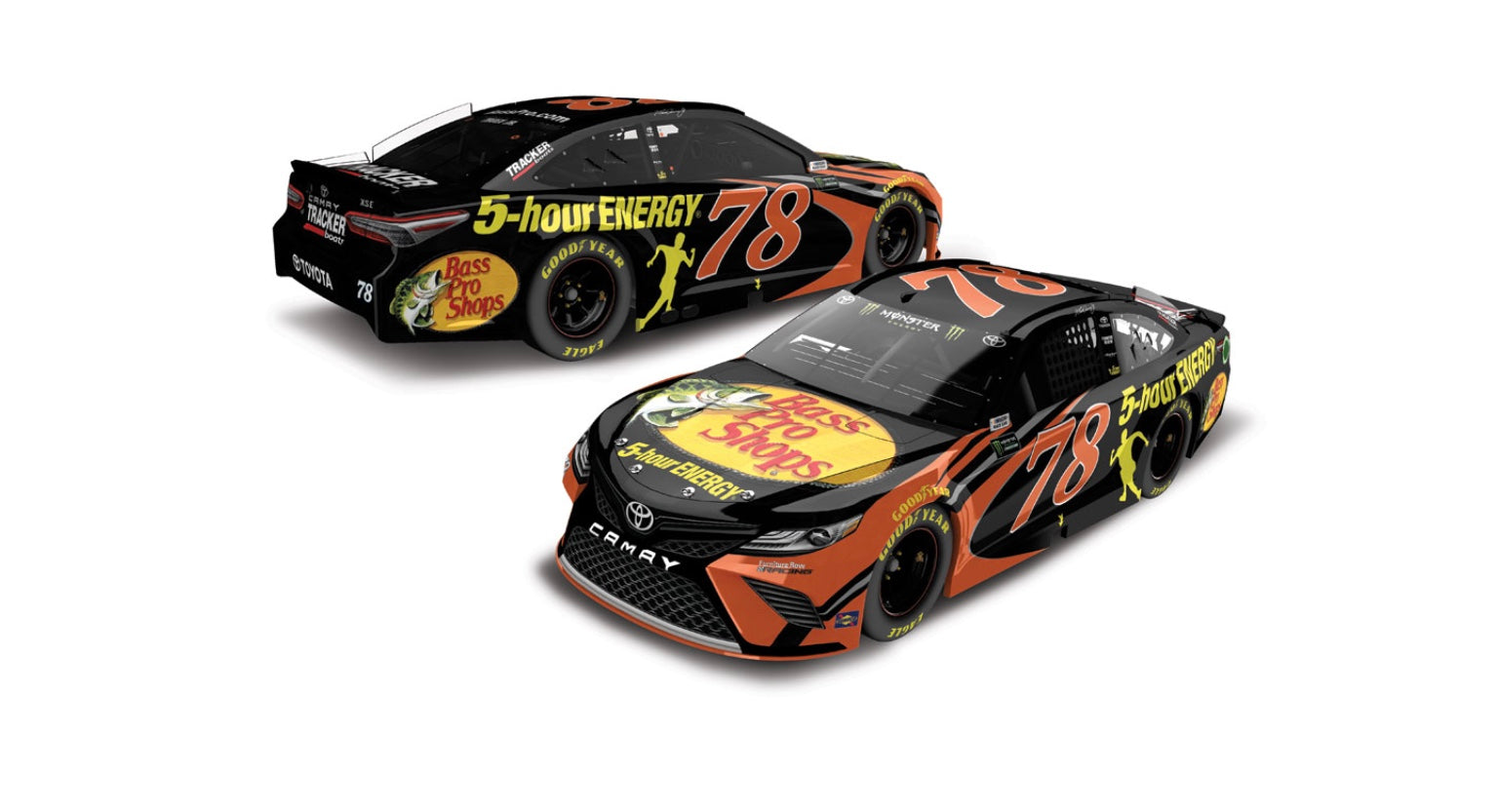 MARTIN TRUEX JR. 2018 BASS PRO/5-HOUR ENERGY POCONO WIN 1:24 NASCAR DIECAST