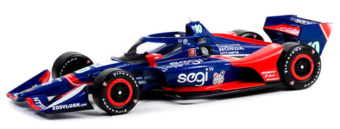 #10 ALEX PALOU / CHIP GANASSI RACING 2021 SEGI TV GRAND PRIX OF ALABAMA FIRST WIN 1:18 INDYCAR DIECAST