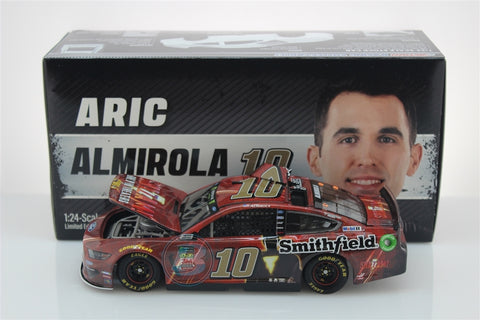ARIC ALMIROLA 2019 SHAZAM!/SMITHFIELD 1:24 NASCAR DIECAST - Lionel Racing