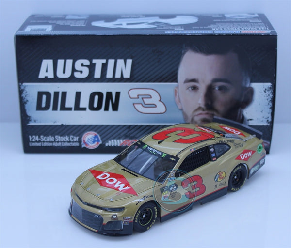 AUSTIN DILLON 2019 DOW/RCR 50TH ANNIVERSARY 1:24 NASCAR DIECAST