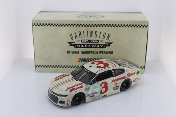 AUSTIN DILLION 2020 AMERICAN ETHANOL DARLINGTON THROWBACK 1:24 NASCAR DIECAST