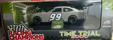 JEFF BURTON RACING CHAMPION TIME TRAIL 2000 1:24 NASCAR DIECAST