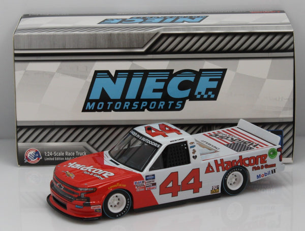 BAYLEY CURREY 2020 HARDCORE FISH & GAME DARLINGTON THROWBACK 1:24 NASCAR TRUCK DIECAST