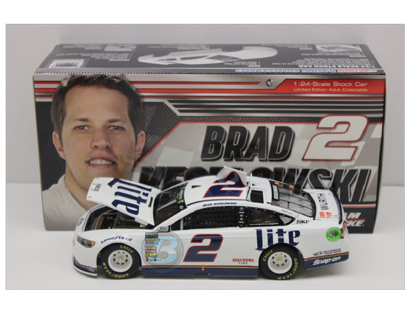 BRAD KESELOWSKI 2018 MILLER LITE 1:24 NASCAR DIECAST