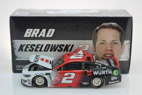 BRAD KESELOWSKI 2019 WURTH 1:24 NASCAR DIECAST - Action Racing Collectables
