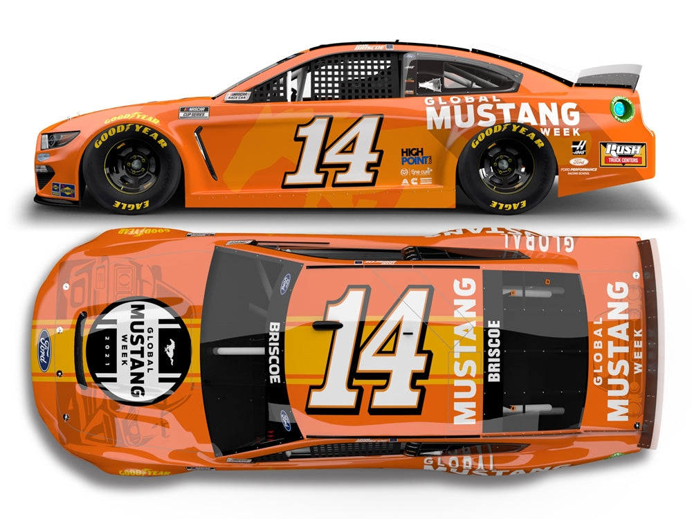 CHASE BRISCOE 2021 GLOBAL MUSTANG 1:24 NASCAR DIECAST