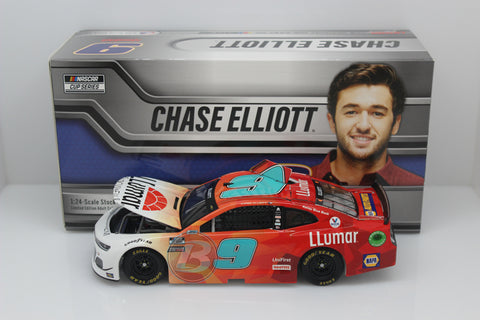 CHASE ELLIOTT 2021 LLUMAR WINDOW FILE 1:24 NASCAR DIECAST