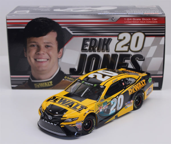 ERIK JONES 2018 DEWALT 1:24 NASCAR DIECAST