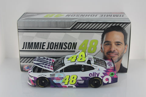 JIMMIE JOHNSON 2020 ALLY WHITE 1:24 NASCAR DIECAST