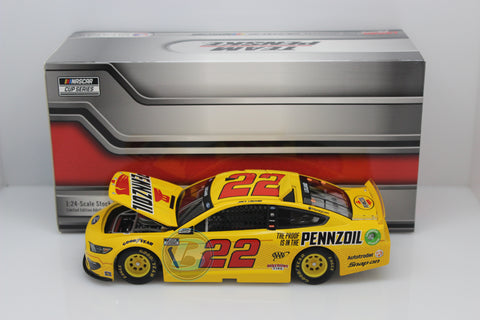 JOEY LOGANO 2021 PENNZOIL 1:24 NASCAR DIECAST