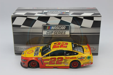 JOEY LOGANO 2021 SHELL PENZZOIL BRISTOL DIRT RACE WIN 3/28 1:24 NASCAR DIECAST