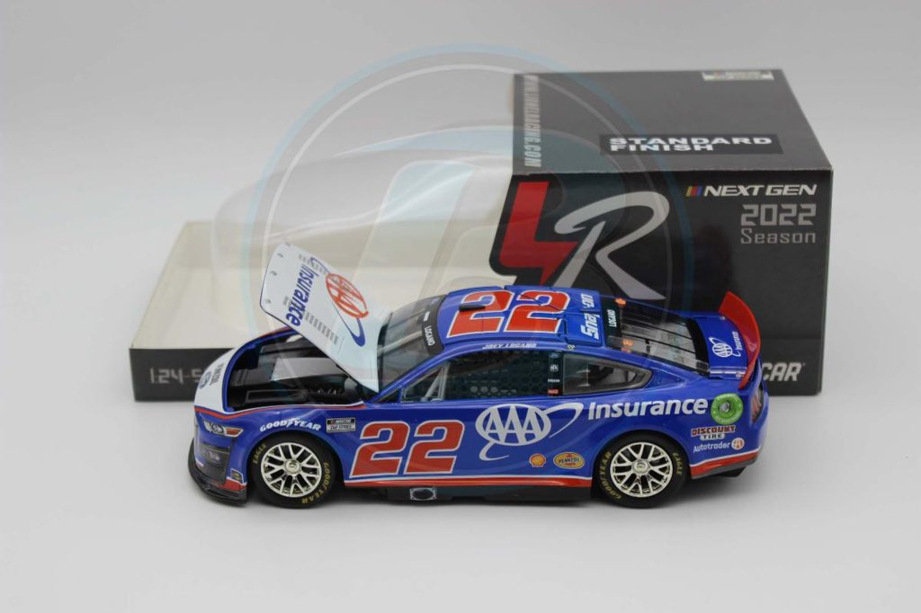 JOEY LOGANO 2022 AAA INSURANCE 1:24 NASCAR DIECAST - Lionel Racing