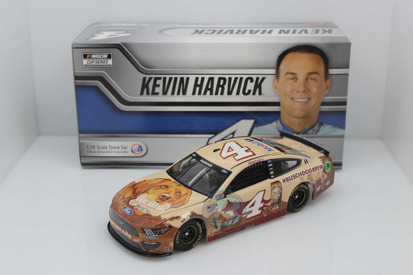 KEVIN HARVICK 2021 BUSCH DOG BREW 1:24 NASCAR DIECAST