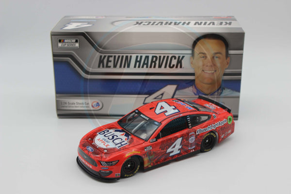 KEVIN HARVICK 2021 BUSCH LIGHT APPLE 1:24 NASCAR DIECAST