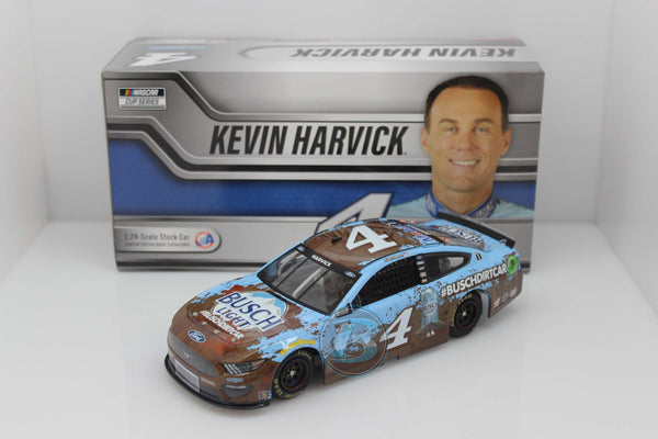 KEVIN HARVICK 2021 BUSCH LIGHT#BUSCHDIRTCAR 1:24 NASCAR DIECAST - Action Racing Collectables