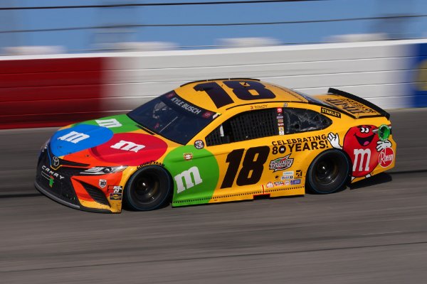 KYLE BUSCH 2021 M & M's DARLINGTON THROWBACK CELEBRATING 80 YEARS