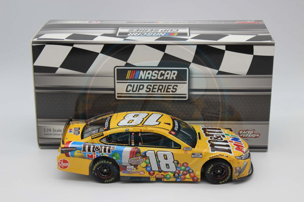 KYLE BUSCH 2021 M & M's MINI'S POCONO 6/27 CUP SERIES WIN 1:24 NASCAR DIECAST