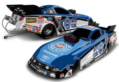 ROBERT HIGHT 2013 AAA AUTO CLUB 1:24 NHRA DIECAST FUNNY CAR - Action Racing Collectables