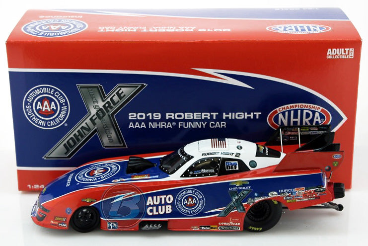 ROBERT HIGHT 2019 AAA FUNNY CAR 1:24 NHRA DIECAST